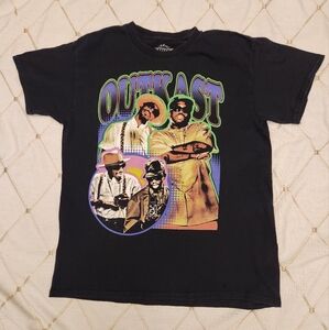 Outkast Official T-Shirt‎ 2022 Andre 3000 Big Boi Hip Hop Rap Tee L